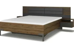Bettanlage Bridgend | Basaltgrau, Dunkelgrau, 262 cm