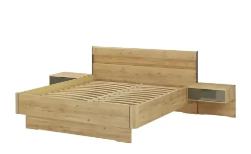 Bettanlage Miri | ohne Nachtkkonsolen-Paneele und LED Beleuchtung