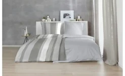 Bettwäsche-Set | Grau, 200 cm | Möbel Höffner