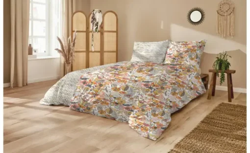 Bettwäsche-Set | Orange, 200 cm | Möbel Höffner