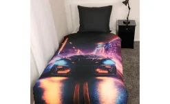 Bettwäsche-Set Neon Car | Möbel Höffner