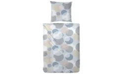 Biber Bettwäsche-Set | Blau, Braun | Möbel Höffner