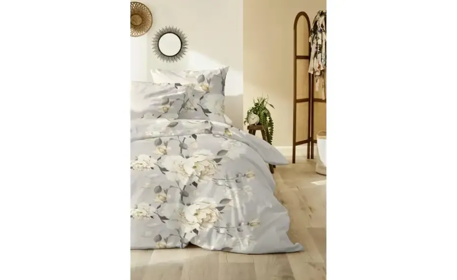 Biber Bettwäsche-Set | Ocker, 200 cm | Möbel Höffner