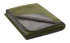 Biederlack Wendeplaid Carla | Grün, Grau, Graphit