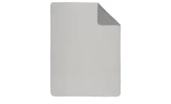 Biederlack Wendeplaid Carla | Graphit, Silbergrau