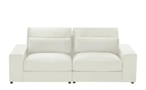Big Sofa Branna | Beige, Samt | Möbel Höffner