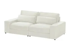 Big Sofa Branna | Beige, Samt | Möbel Höffner