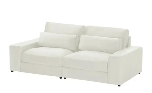 Big Sofa Branna | Beige, Samt | Möbel Höffner