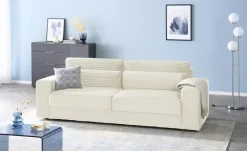 Big Sofa Branna | Creme, 250 cm | Möbel Höffner