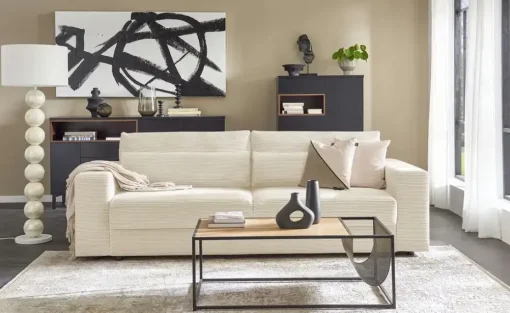 Big Sofa mit Schlaffunktion Branna | Natur | Höffner
