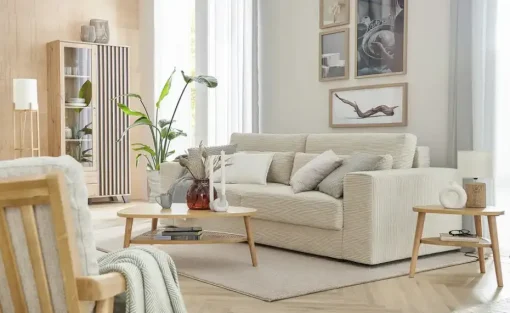Big Sofa mit Schlaffunktion Branna | Natur | Höffner