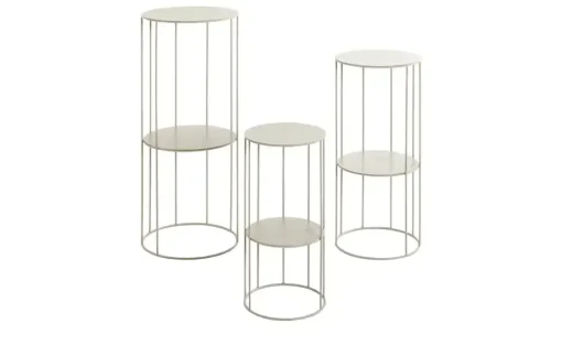 Blumensäule 3er Set Erding | Möbel Höffner
