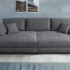 bobb Big Sofa Arissa de Luxe | Anthrazit | Höffner