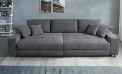 bobb Big Sofa Arissa de Luxe | Anthrazit | Höffner
