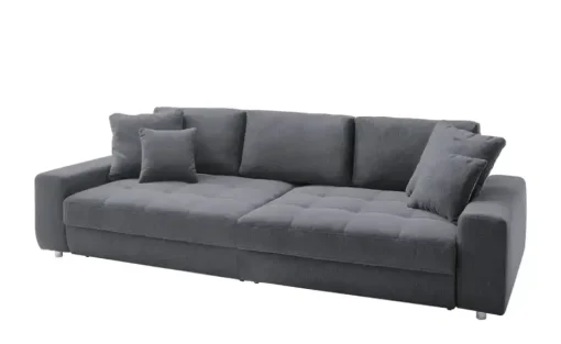 bobb Big Sofa Arissa de Luxe | Anthrazit | Höffner