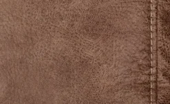 bobb Big Sofa cognac - Microfaser Caro | Mikrofaser in Leder-Optik, Cognacbraun