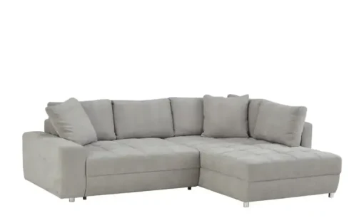 bobb Ecksofa Arissa de Luxe | Grau, rechts | Höffner
