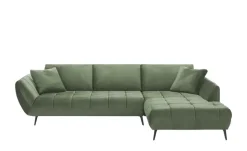 bobb Ecksofa  Carly | Grün, rechts | Möbel Höffner