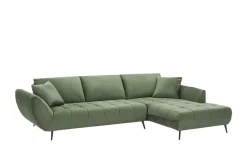 bobb Ecksofa  Carly | Grün, rechts | Möbel Höffner