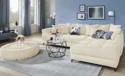 bobb Ecksofa Jonna | Creme, rechts | Möbel Höffner