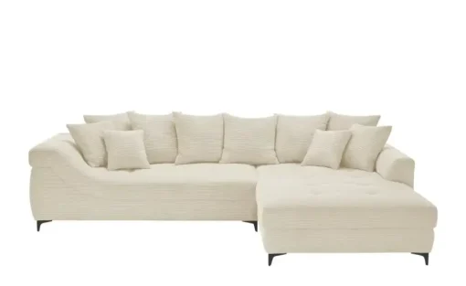 bobb Ecksofa Jonna | Creme, rechts | Möbel Höffner