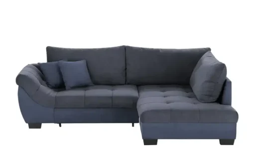 bobb Ecksofa Krissy | Dunkelblau, Marineblau, rechts
