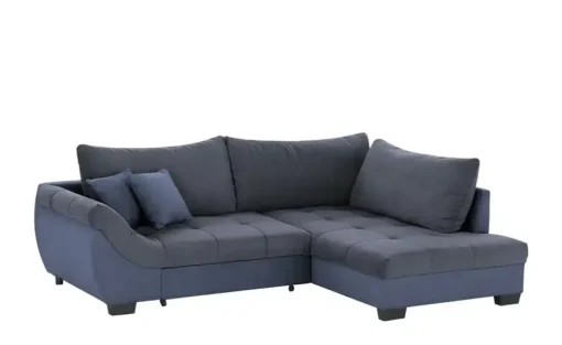 bobb Ecksofa Krissy | Dunkelblau, Marineblau, rechts
