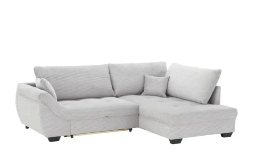 bobb Ecksofa Krissy | Hellgrau, rechts | Möbel Höffner