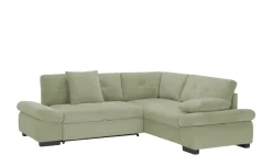 bobb Ecksofa Lindsay | Grün, rechts | Möbel Höffner