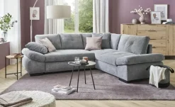 bobb Ecksofa Lindsay | Steingrau, rechts | Höffner