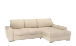 bobb Ecksofa mit Funktion  Soumia | Elfenbein, rechts