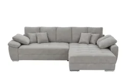 bobb Ecksofa  mit pflegeleichtem Bezugsstoff  Farina | Grau, rechts