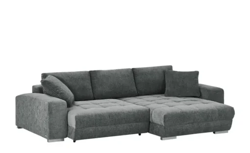 bobb Ecksofa mit Schlaffunktion  Caro | Steingrau, rechts