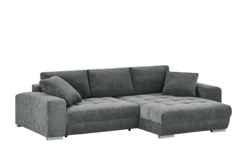 bobb Ecksofa mit Schlaffunktion  Caro | Steingrau, rechts