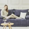 bobb Einzelsofa mit Schlaffunktion Isalie de Luxe | Dunkelblau