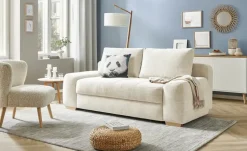 bobb Schlafsofa Eleny de Luxe II | Creme | Höffner