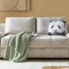 bobb Schlafsofa mit Boxspringpolsterung Eleny de Luxe | Beige, Mikrofaser