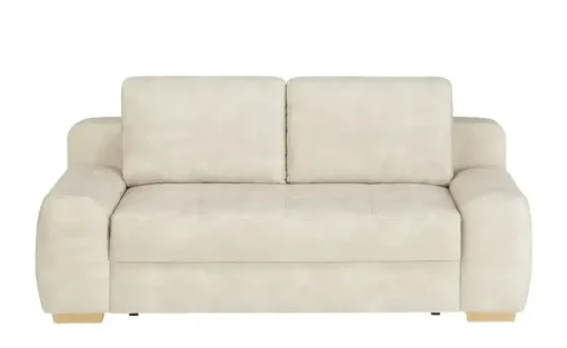 bobb Schlafsofa mit Boxspringpolsterung Eleny de Luxe | Beige, Mikrofaser