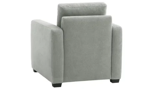 bobb Sessel mit Boxspringpolsterung Lisa de Luxe | Mikrofaser, Grau