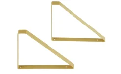 Bodenträger, 2er-Set Scaffale | messingfarben | Höffner
