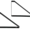Bodenträger, 2er-Set Scaffale | Schwarz | Möbel Höffner