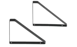 Bodenträger, 2er-Set Scaffale | Schwarz | Möbel Höffner