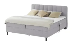 Boxbett mit Motor Miralindo | Hellgrau | Möbel Höffner