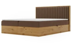 Boxbett mit Stauraum Forres | Braun, 140 cm | Höffner