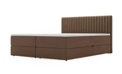 Boxbett mit Stauraum Maine | Braun, 140 cm | Höffner