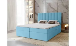 Boxbett mit Stauraum Nelia | 140x200 cm, Blau | Höffner