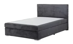 Boxbett Moseley | Grau, Matratze mit Bonnellfederkern