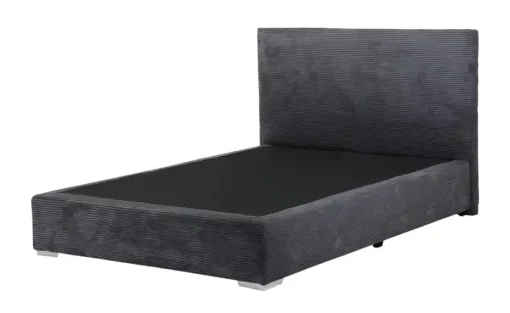 Boxbett Moseley | Grau, Matratze mit Bonnellfederkern