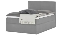 Boxi Boxspringbett 140 x 200 cm mit trendigem Keder Boxi Urban | Hellgrau, 140 cm