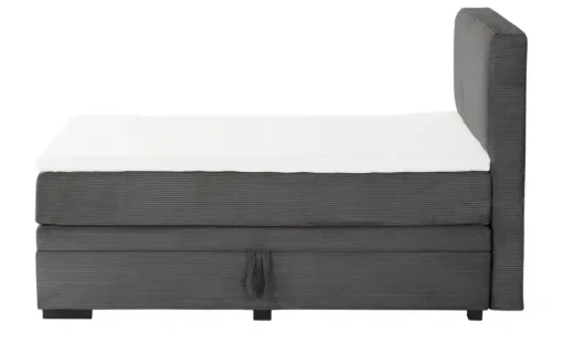 Boxi Boxspringbett mit Bettkasten Boxi Classic | Anthrazit, 140 cm